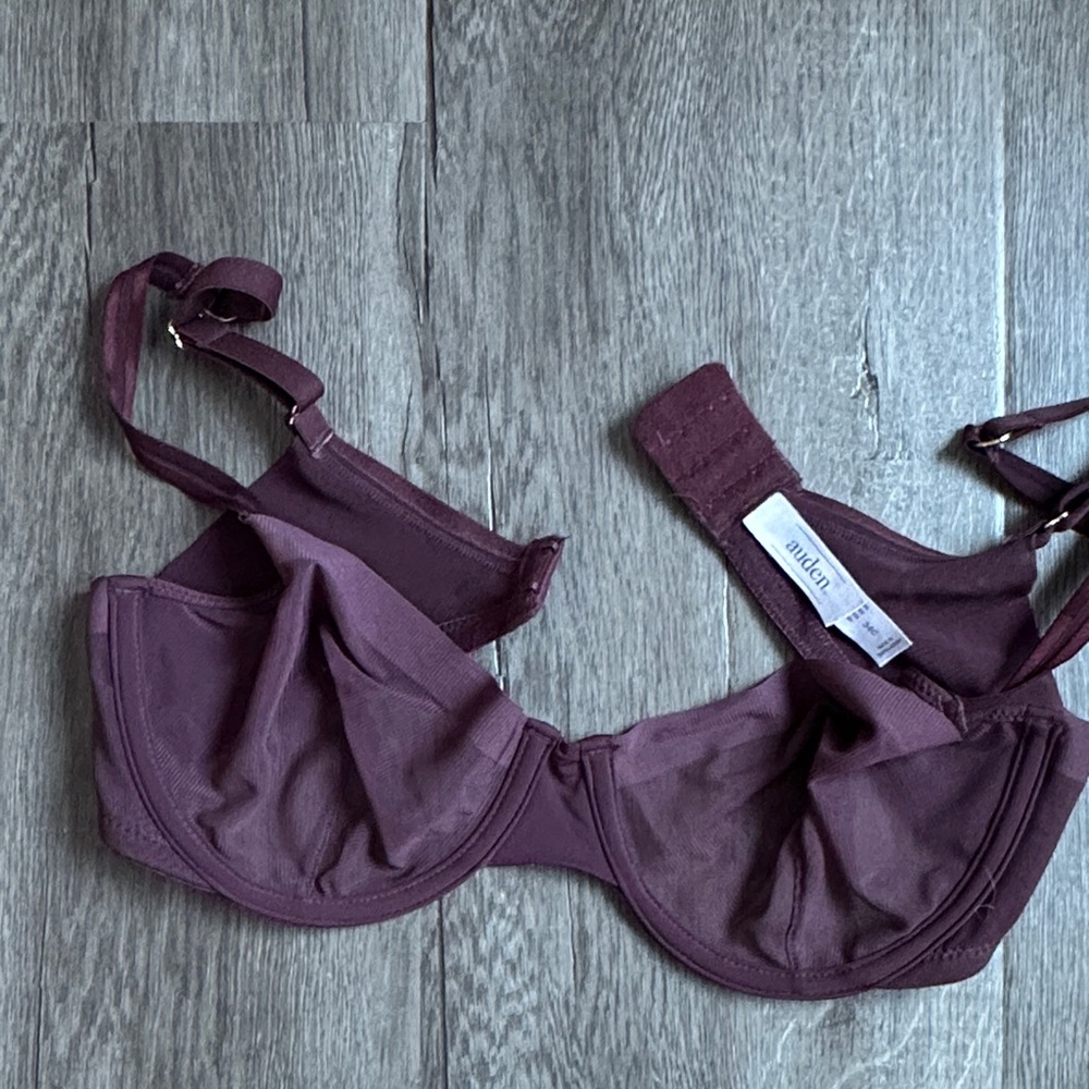 Auden Women's Deep Purple Underwire Bra